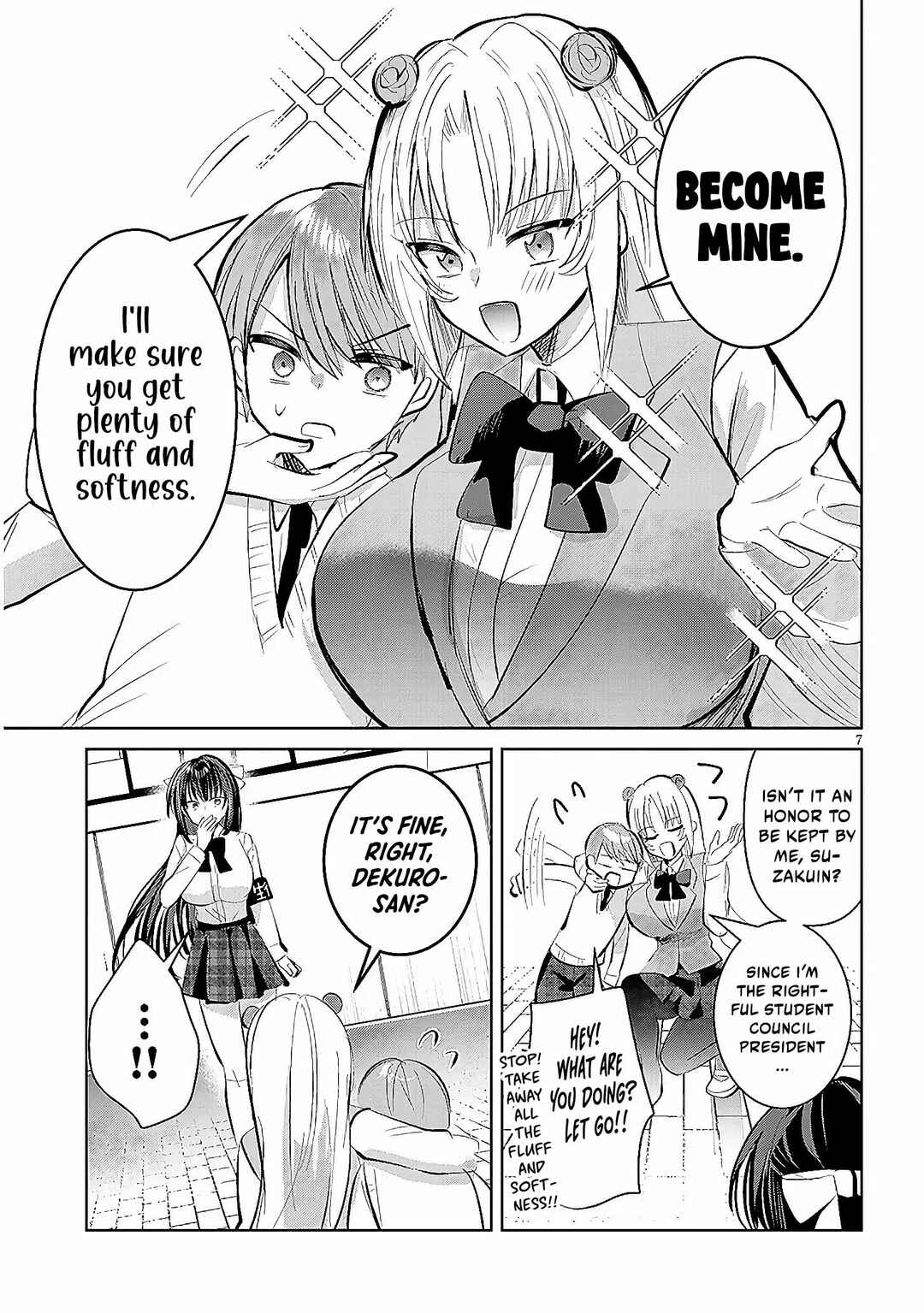 Page 8 Chapter 8 Kotowarenai Kaichou wa Tomoe-kun ni Dake shite Agetai