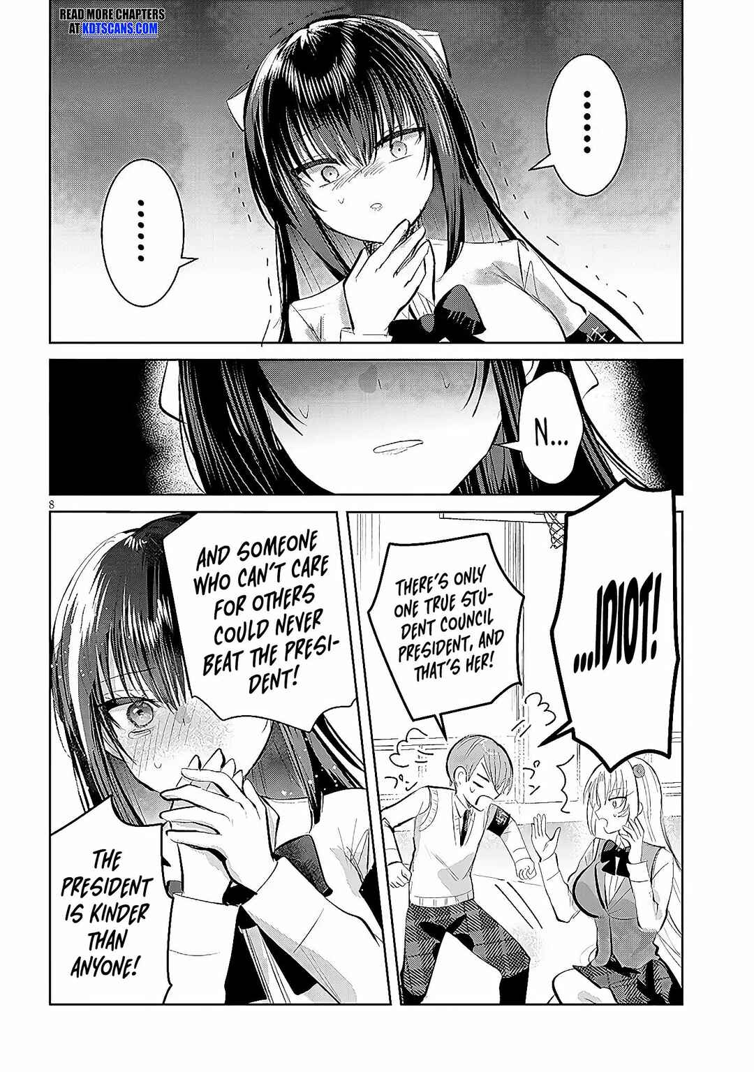 Page 9 Chapter 8 Kotowarenai Kaichou wa Tomoe-kun ni Dake shite Agetai