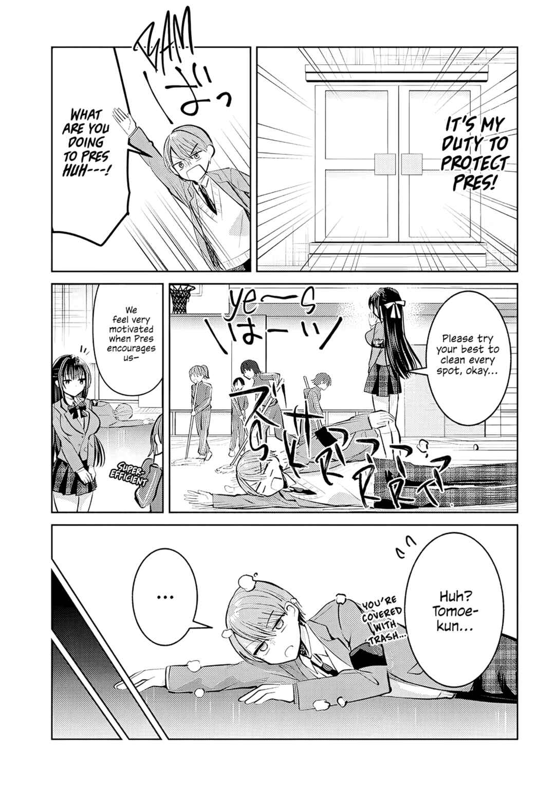 Page 4 Chapter 5 Kotowarenai Kaichou wa Tomoe-kun ni Dake shite Agetai