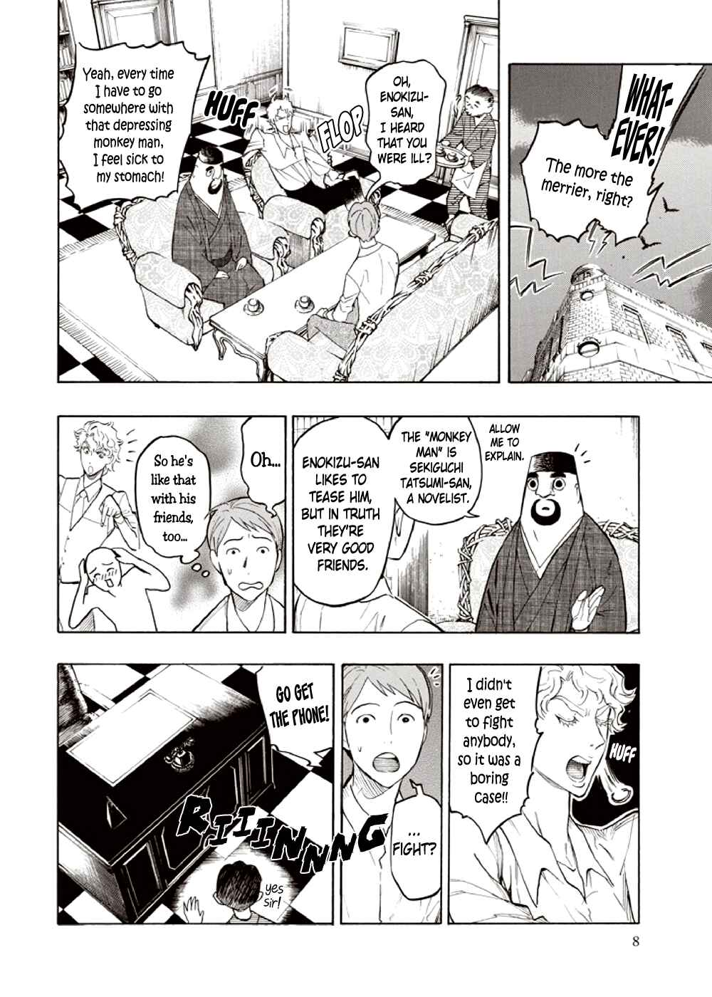 Page 10 Chapter 5 Hyakki Tsurezure Bukuro