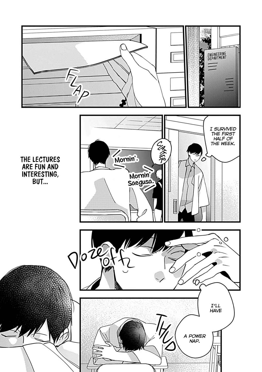 Page 18 Chapter 3 Boku-tachi wa Mada Aoku: Daigaku Nyuugaku-hen