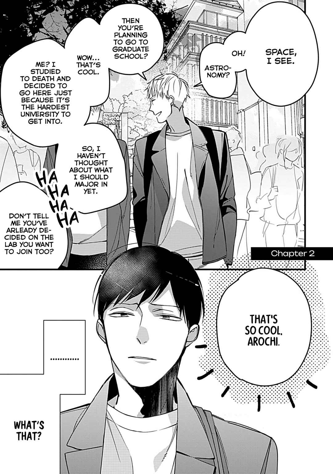 Page 2 Chapter 2 Boku-tachi wa Mada Aoku: Daigaku Nyuugaku-hen