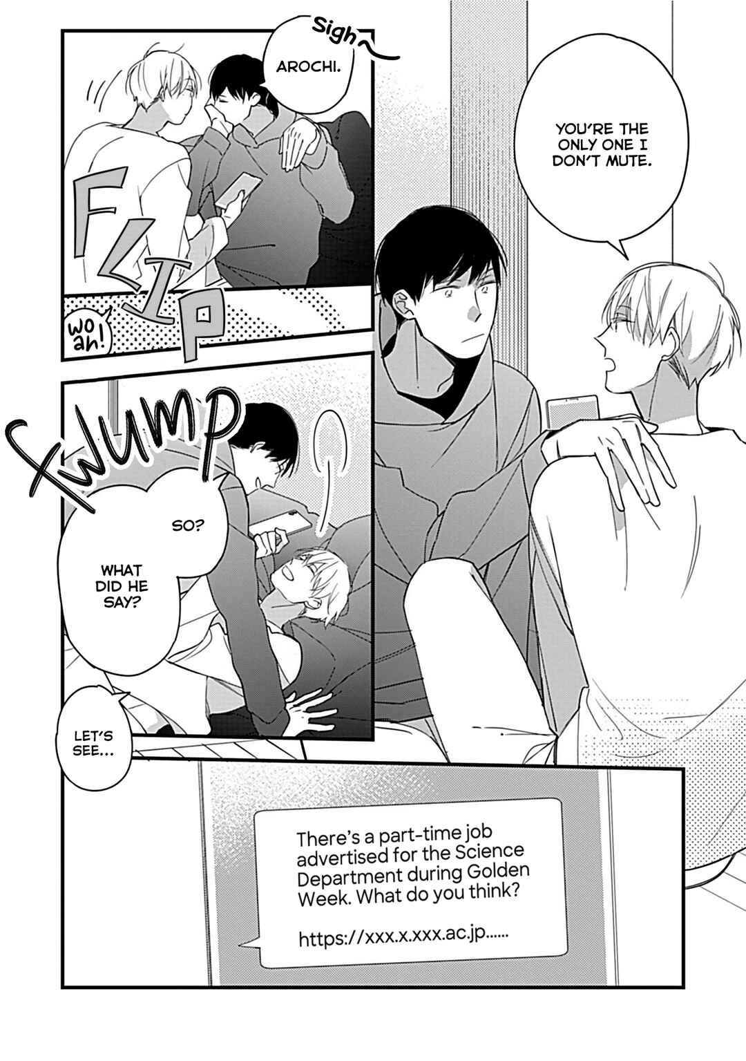 Page 9 Chapter 2 Boku-tachi wa Mada Aoku: Daigaku Nyuugaku-hen