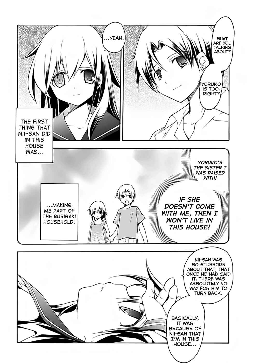 Page 8 Chapter 3 Rurigaki Yoruko no Yuigon