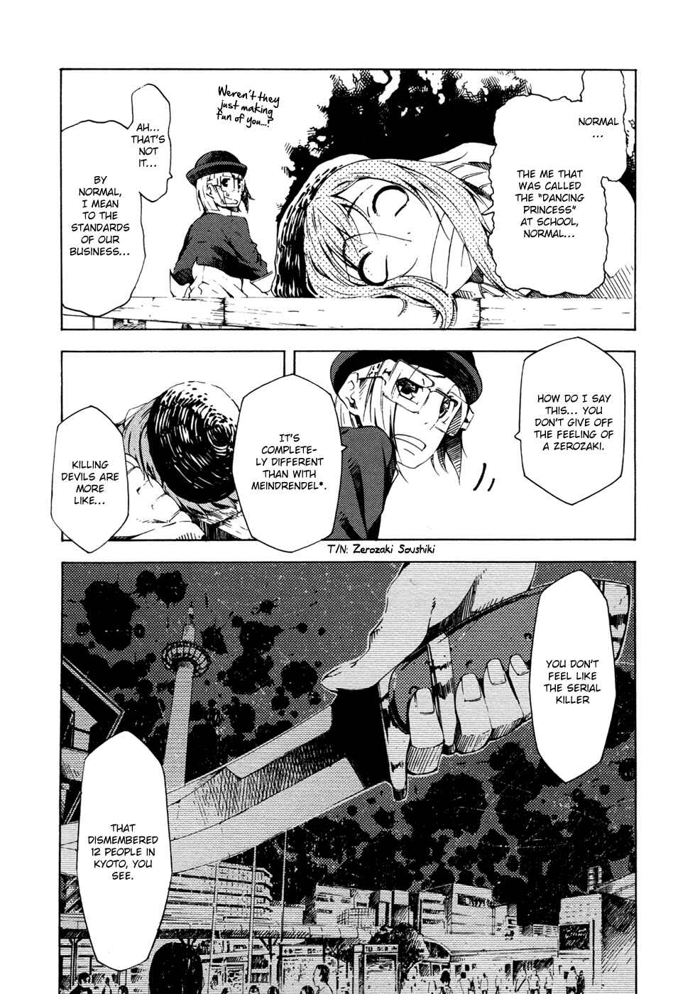 Page 4 Chapter 7 Zerozaki Soushiki no Ningen Shiken