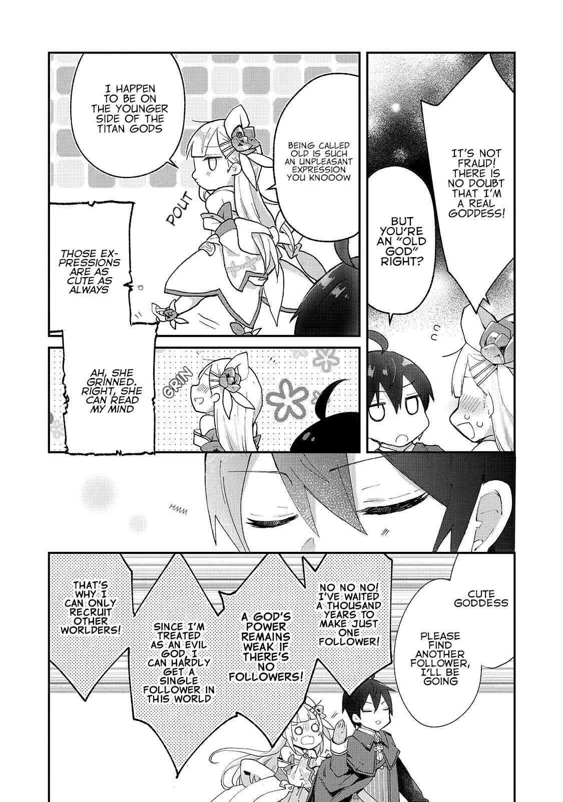 Page 4 Chapter 4 Shinja Zero no Megami-sama to Hajimeru Isekai Kouryaku - Classmate Saijaku no Mahou Tsukai