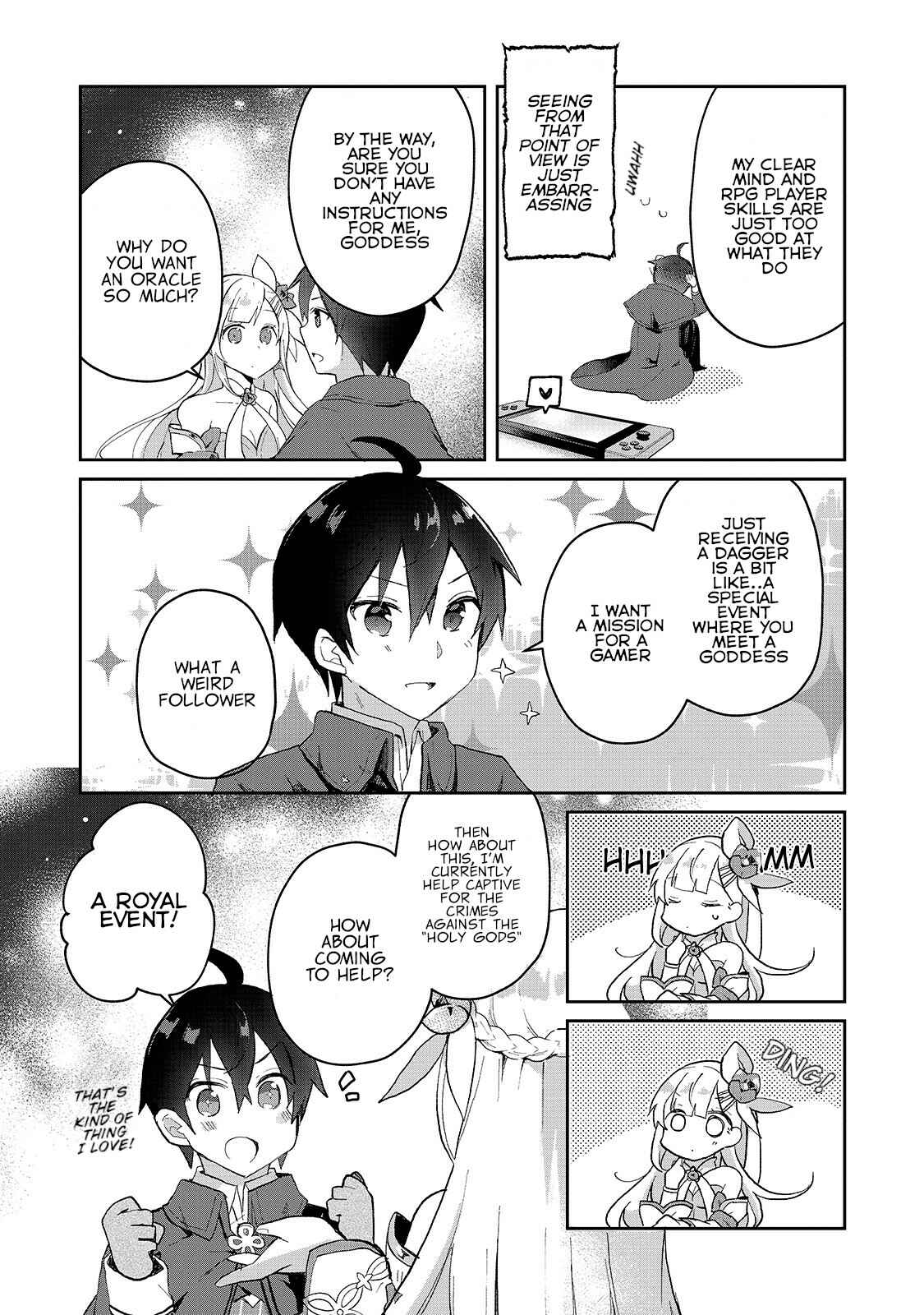 Page 8 Chapter 4 Shinja Zero no Megami-sama to Hajimeru Isekai Kouryaku - Classmate Saijaku no Mahou Tsukai