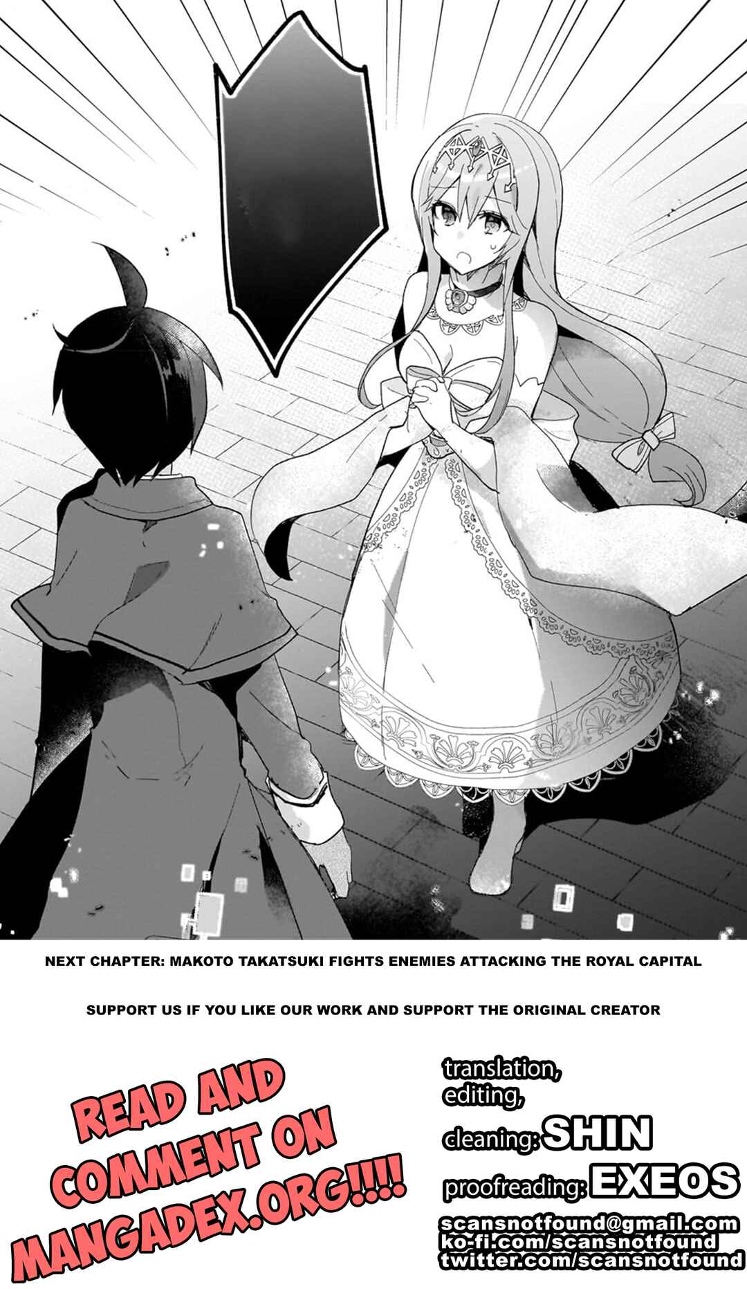Page 36 Chapter 30 Shinja Zero no Megami-sama to Hajimeru Isekai Kouryaku - Classmate Saijaku no Mahou Tsukai