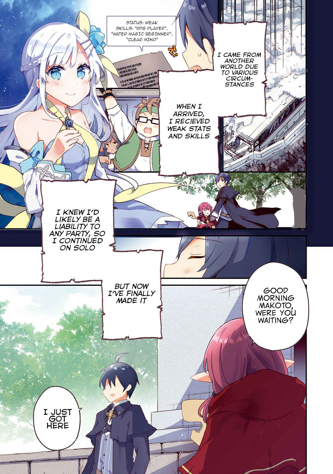 Page 1 Chapter 7 Shinja Zero no Megami-sama to Hajimeru Isekai Kouryaku - Classmate Saijaku no Mahou Tsukai
