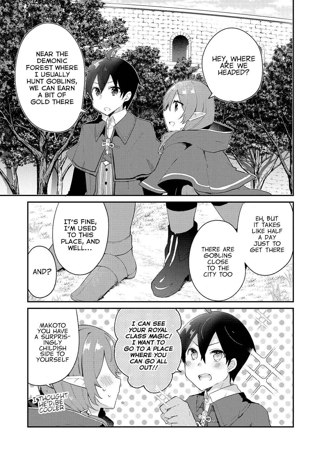 Page 3 Chapter 7 Shinja Zero no Megami-sama to Hajimeru Isekai Kouryaku - Classmate Saijaku no Mahou Tsukai