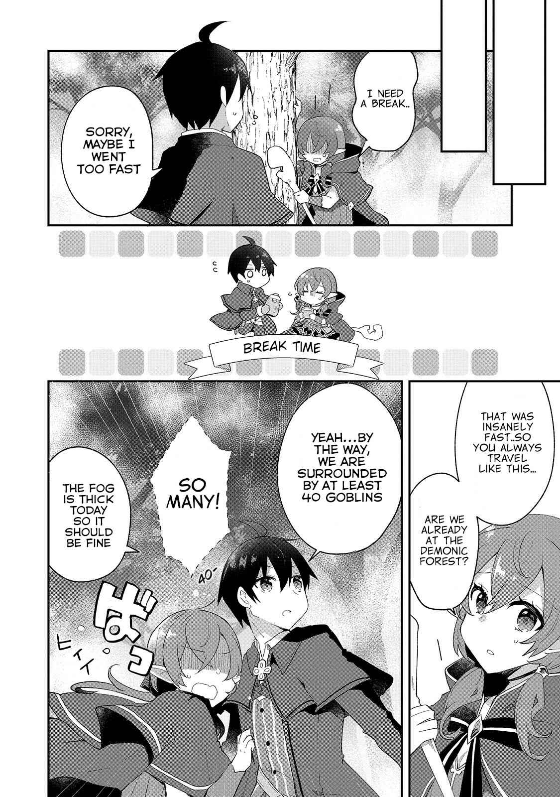 Page 9 Chapter 7 Shinja Zero no Megami-sama to Hajimeru Isekai Kouryaku - Classmate Saijaku no Mahou Tsukai