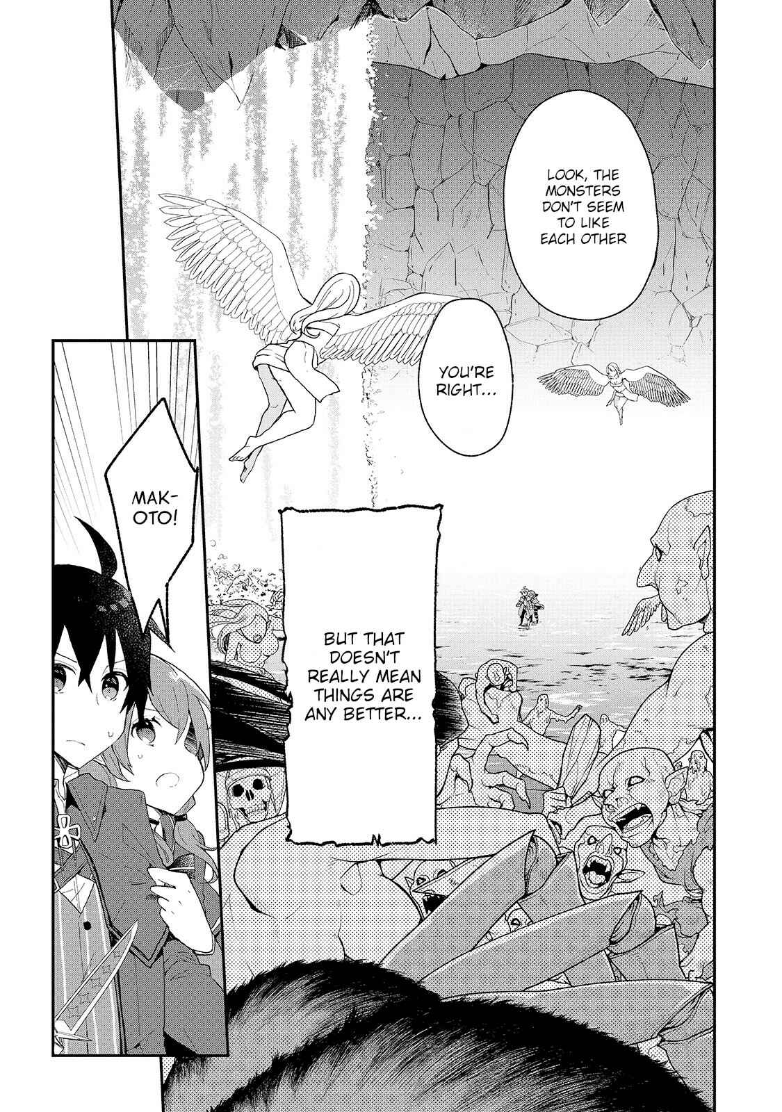 Page 21 Chapter 15 Shinja Zero no Megami-sama to Hajimeru Isekai Kouryaku - Classmate Saijaku no Mahou Tsukai