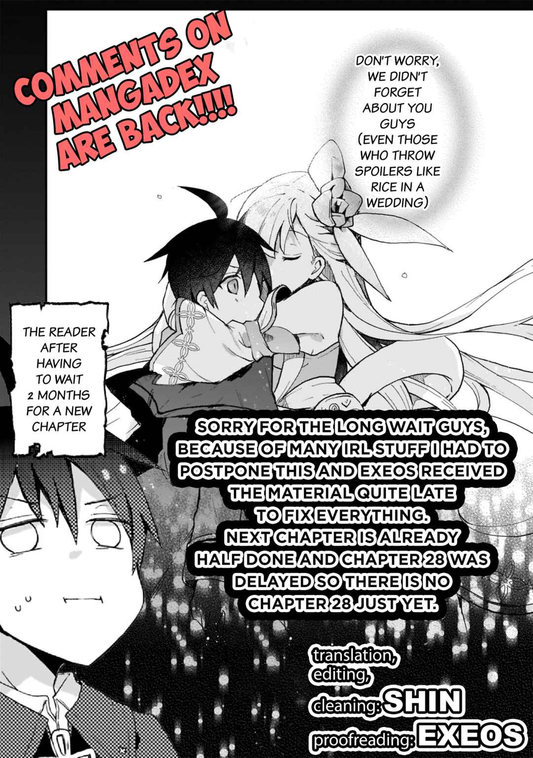 Page 32 Chapter 26 Shinja Zero no Megami-sama to Hajimeru Isekai Kouryaku - Classmate Saijaku no Mahou Tsukai