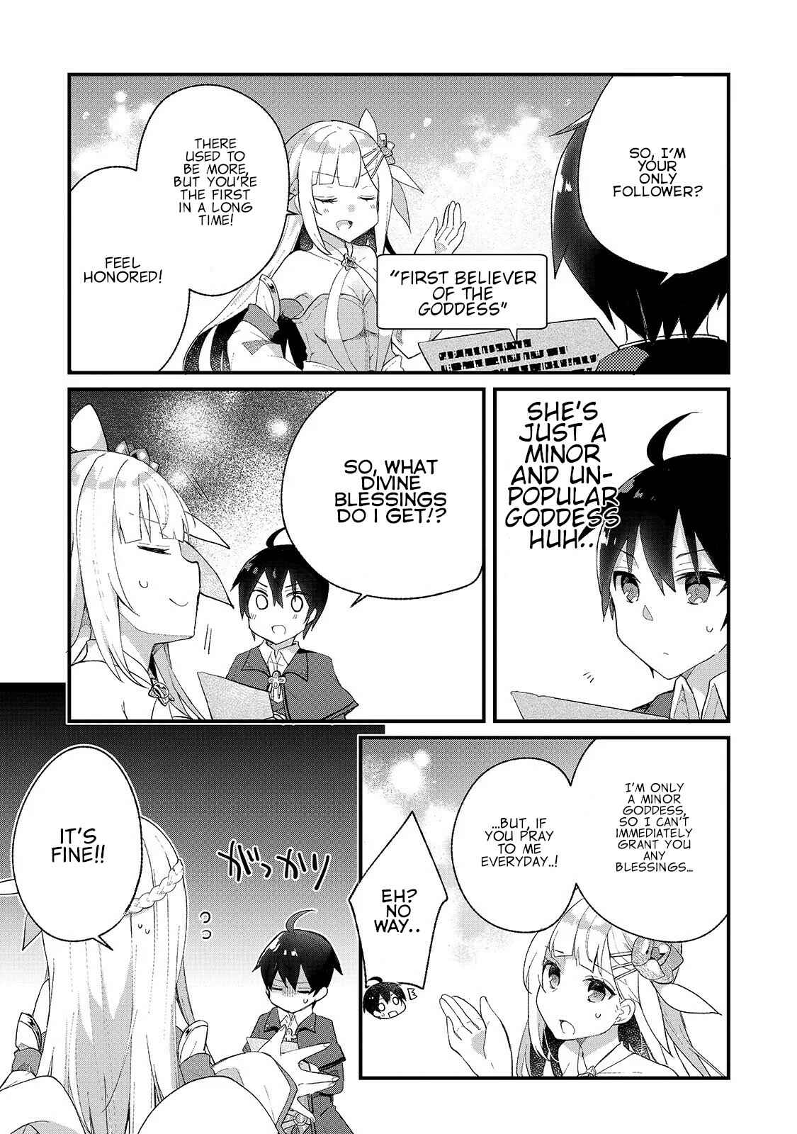 Page 17 Chapter 2 Shinja Zero no Megami-sama to Hajimeru Isekai Kouryaku - Classmate Saijaku no Mahou Tsukai