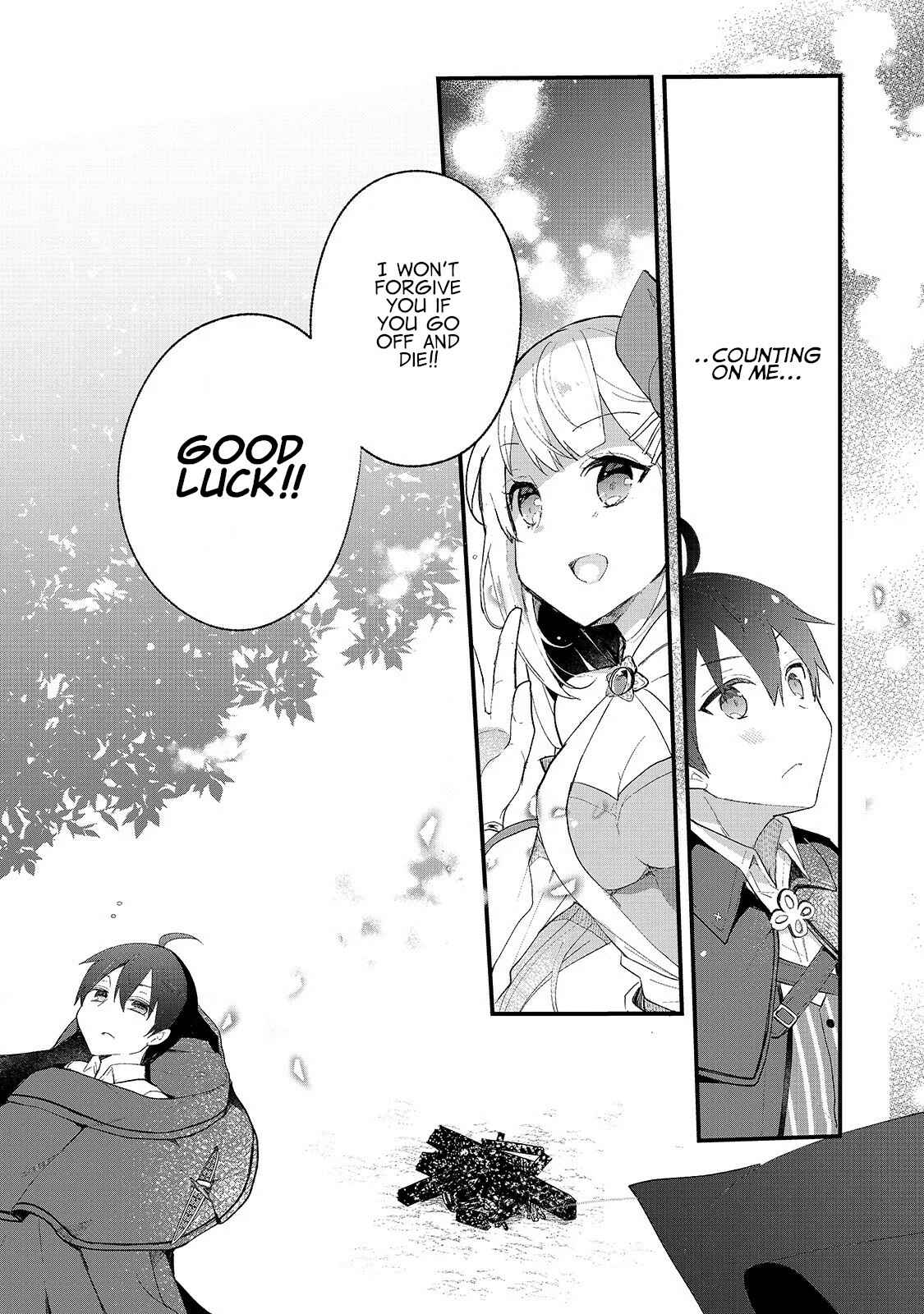 Page 21 Chapter 2 Shinja Zero no Megami-sama to Hajimeru Isekai Kouryaku - Classmate Saijaku no Mahou Tsukai