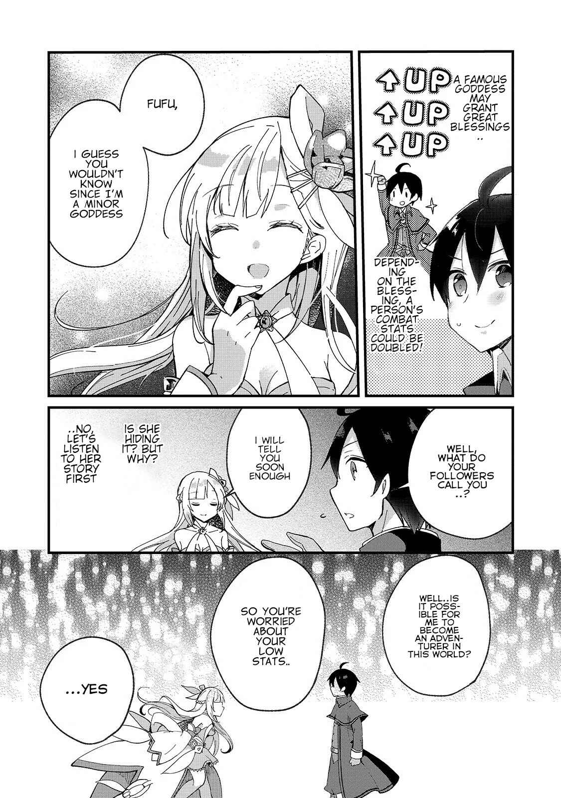 Page 5 Chapter 2 Shinja Zero no Megami-sama to Hajimeru Isekai Kouryaku - Classmate Saijaku no Mahou Tsukai