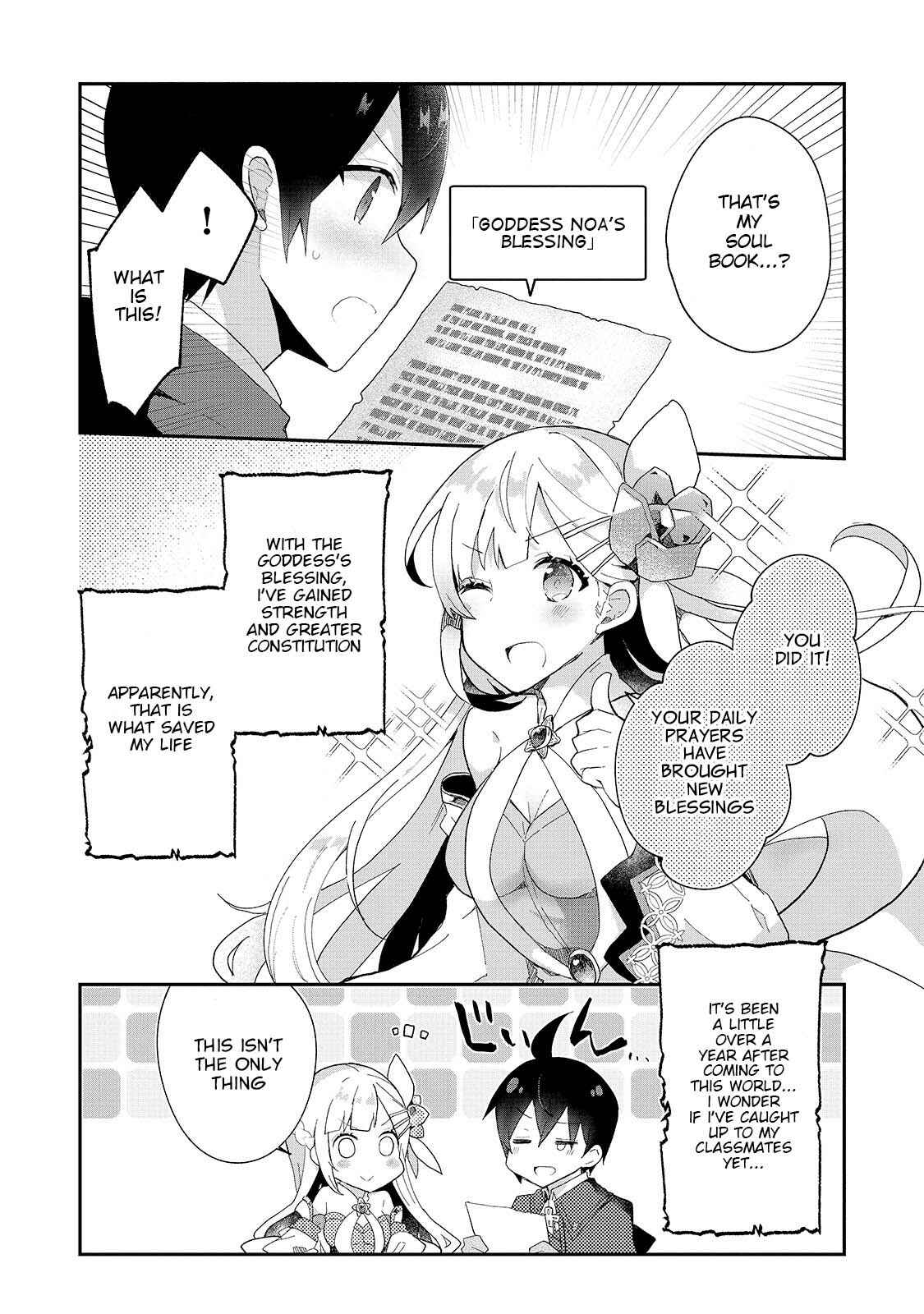 Page 6 Chapter 10 Shinja Zero no Megami-sama to Hajimeru Isekai Kouryaku - Classmate Saijaku no Mahou Tsukai