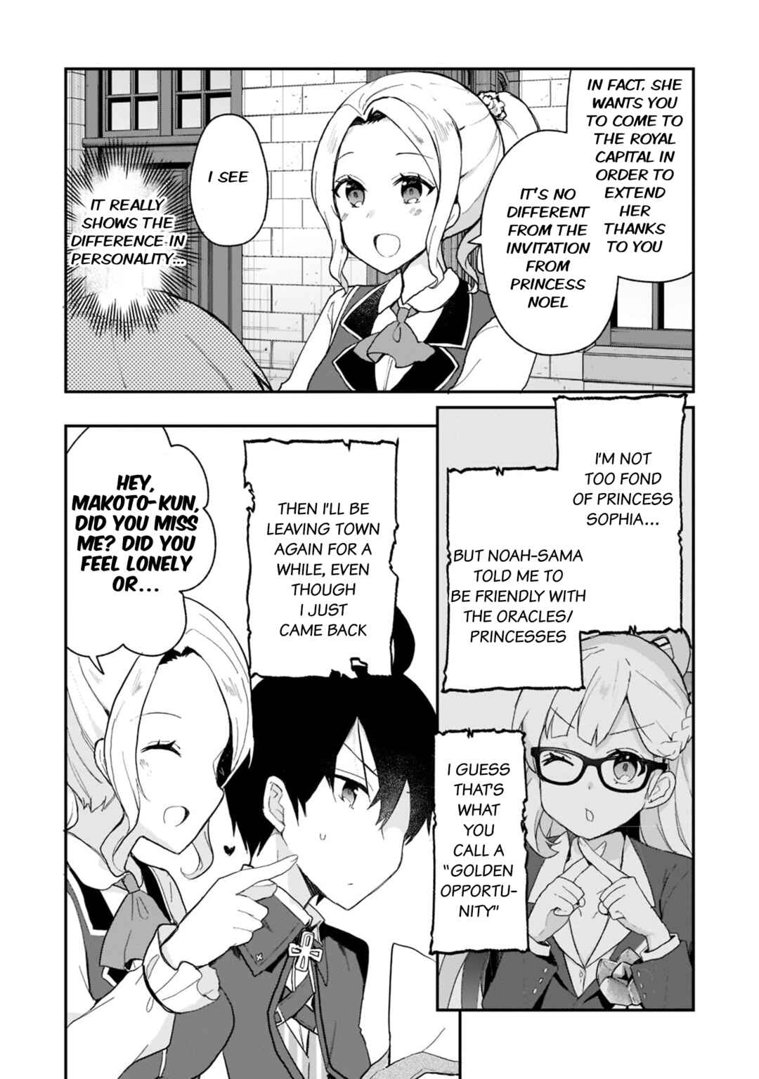 Page 2 Chapter 28 Shinja Zero no Megami-sama to Hajimeru Isekai Kouryaku - Classmate Saijaku no Mahou Tsukai