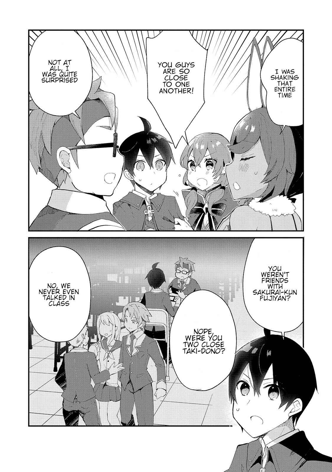 Page 18 Chapter 14 Shinja Zero no Megami-sama to Hajimeru Isekai Kouryaku - Classmate Saijaku no Mahou Tsukai