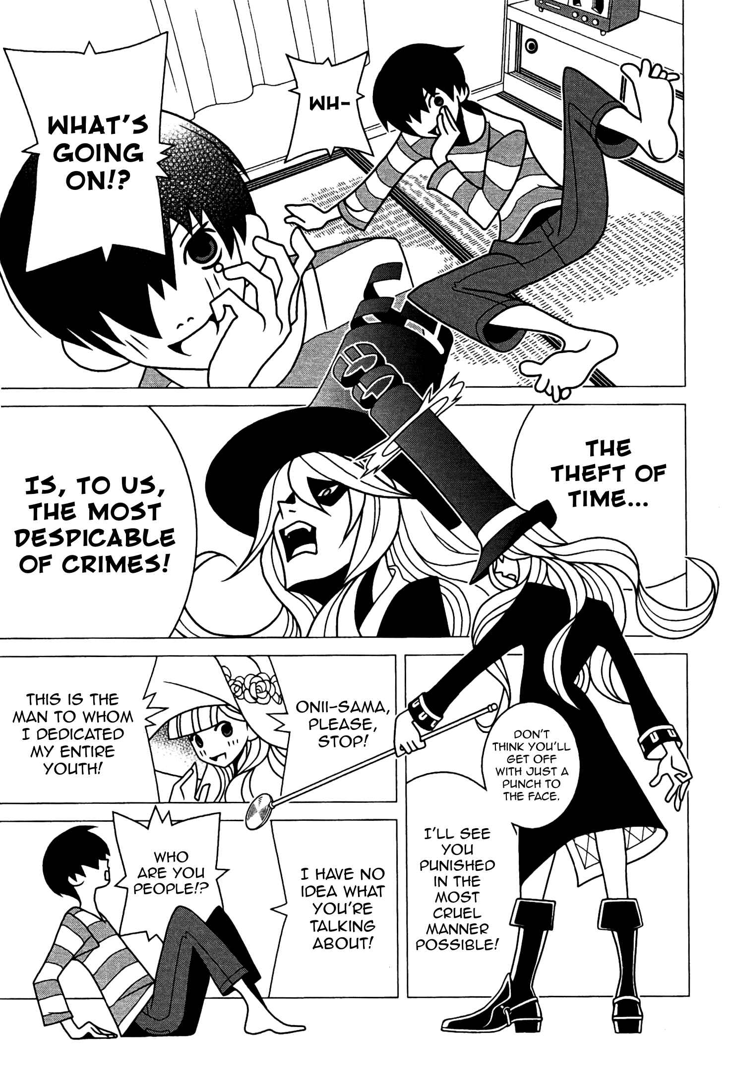 Page 16 Chapter 1 The Impatient Count and the Time Thief