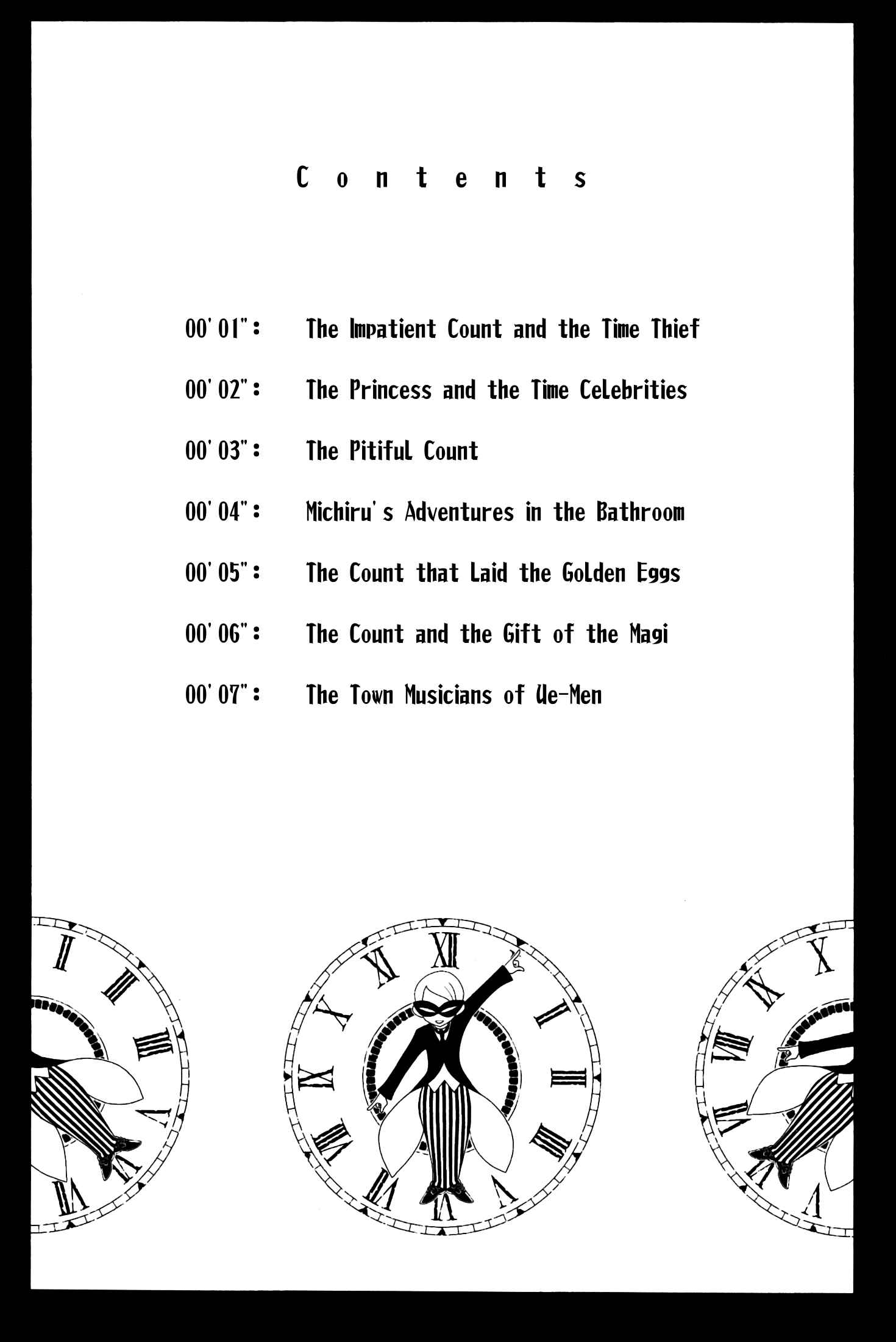 Page 5 Chapter 1 The Impatient Count and the Time Thief