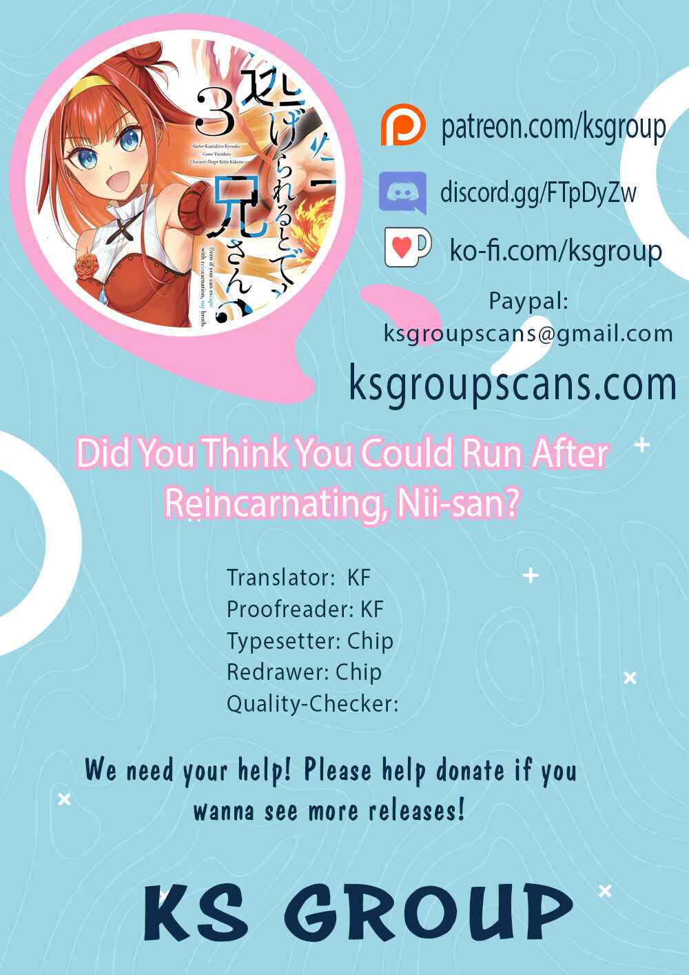 Page 1 Chapter 14 Tensei Gotoki De Nigerareru To Demo, Niisan?