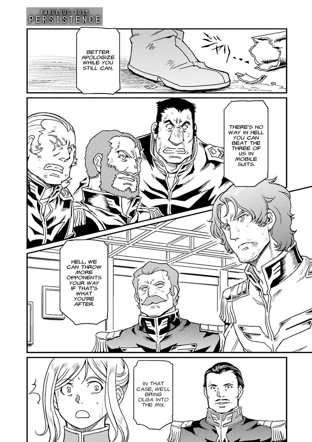 Page 1 Chapter 15 Mobile Suit Gundam MSV-R Legend of the Universal Century Heroes: The Fabulous Shin Matsunaga