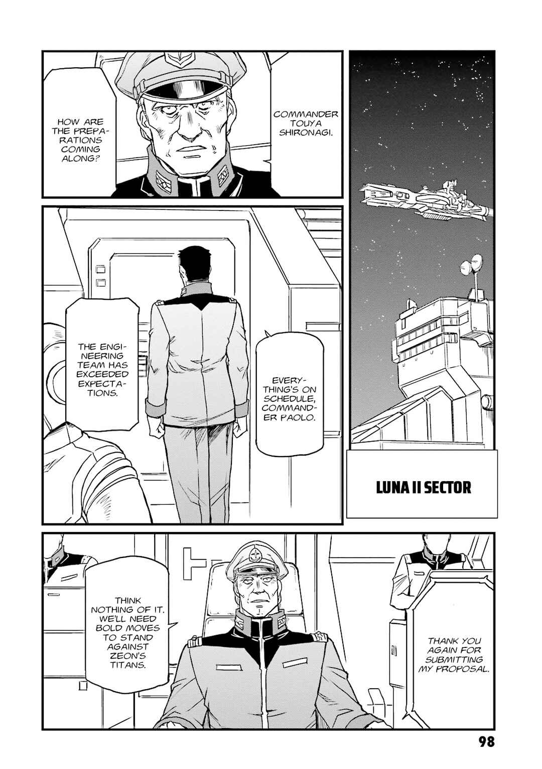 Page 28 Chapter 15 Mobile Suit Gundam MSV-R Legend of the Universal Century Heroes: The Fabulous Shin Matsunaga