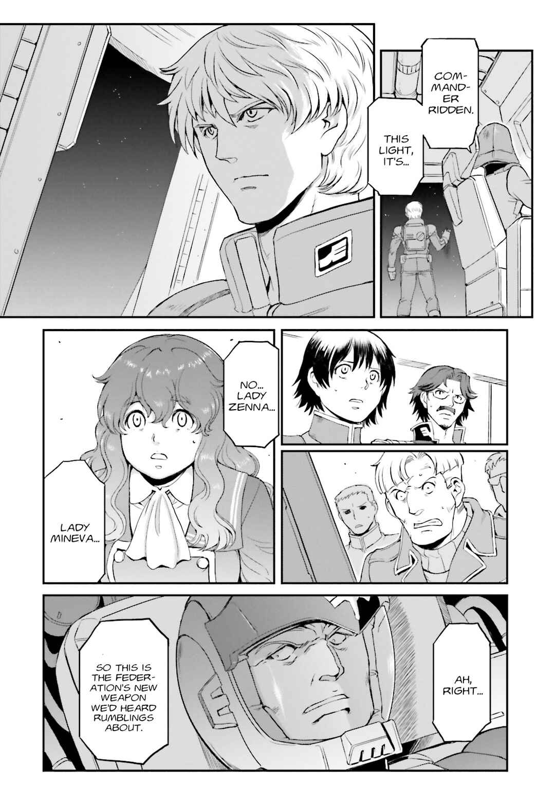 Page 21 Chapter 43 Mobile Suit Gundam MSV-R Legend of the Universal Century Heroes: The Fabulous Shin Matsunaga