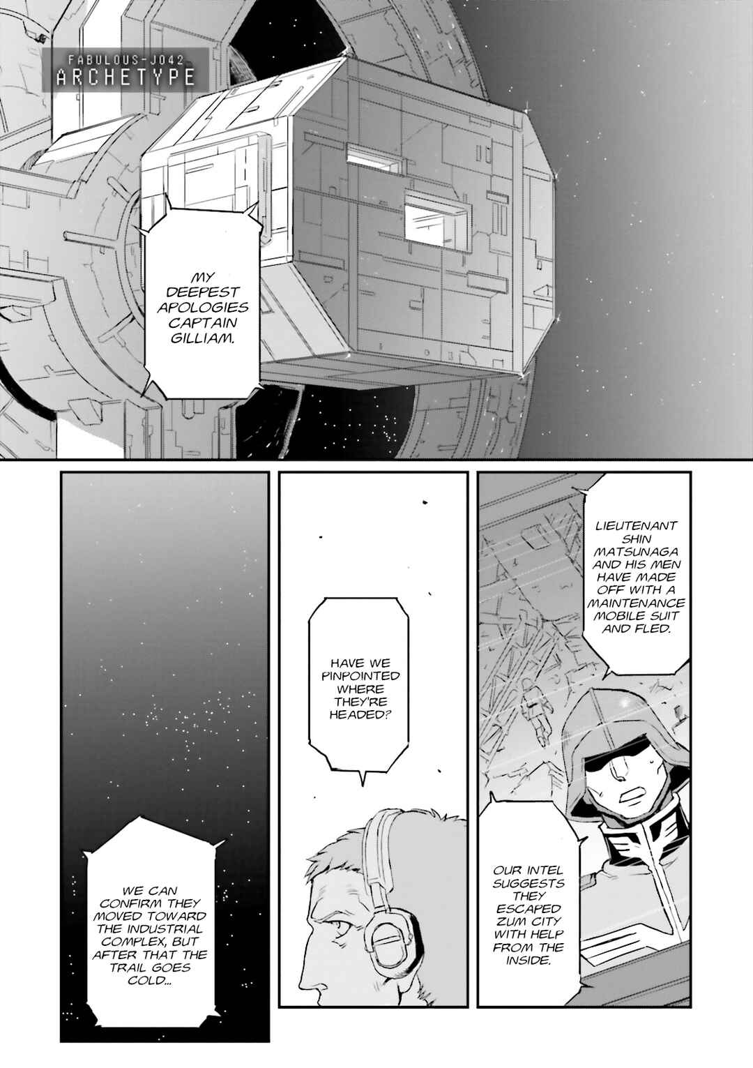 Page 1 Chapter 42 Mobile Suit Gundam MSV-R Legend of the Universal Century Heroes: The Fabulous Shin Matsunaga