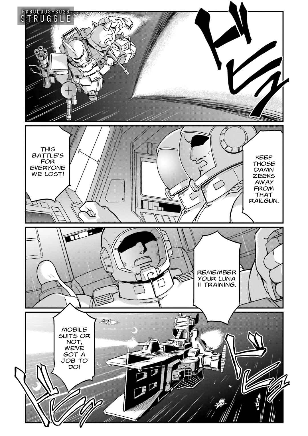 Page 1 Chapter 23 Mobile Suit Gundam MSV-R Legend of the Universal Century Heroes: The Fabulous Shin Matsunaga