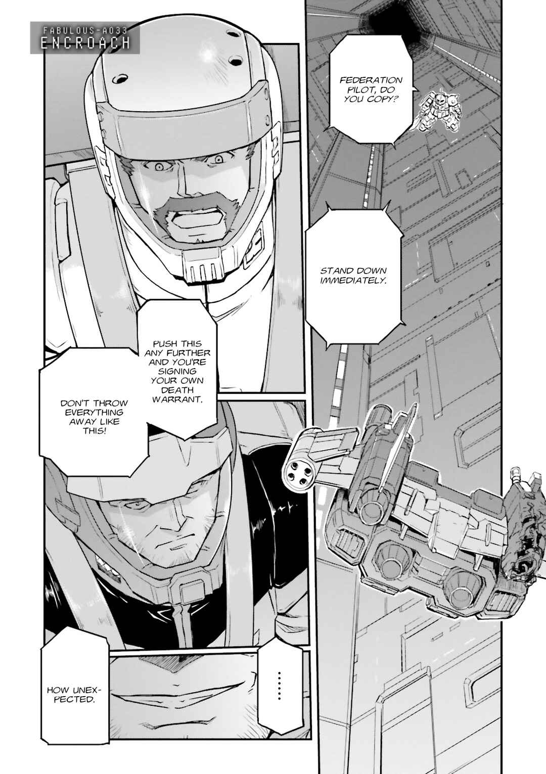 Page 1 Chapter 33 Mobile Suit Gundam MSV-R Legend of the Universal Century Heroes: The Fabulous Shin Matsunaga