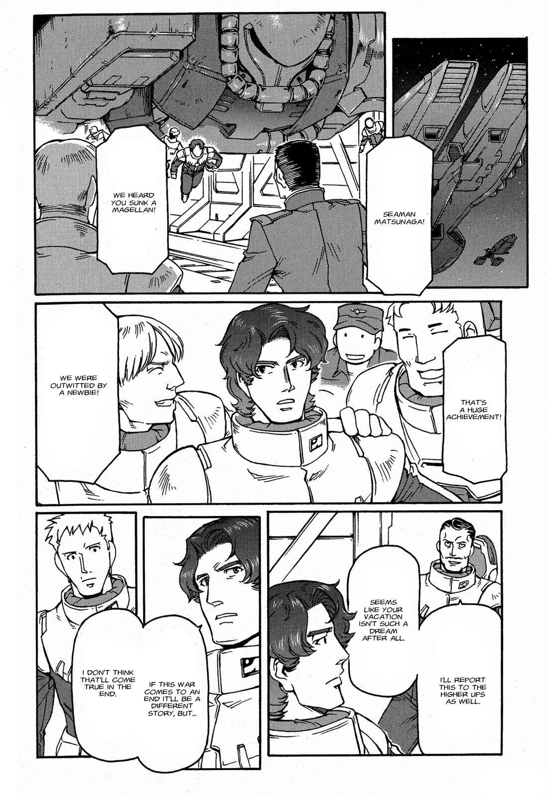 Page 13 Chapter 4 Mobile Suit Gundam MSV-R Legend of the Universal Century Heroes: The Fabulous Shin Matsunaga