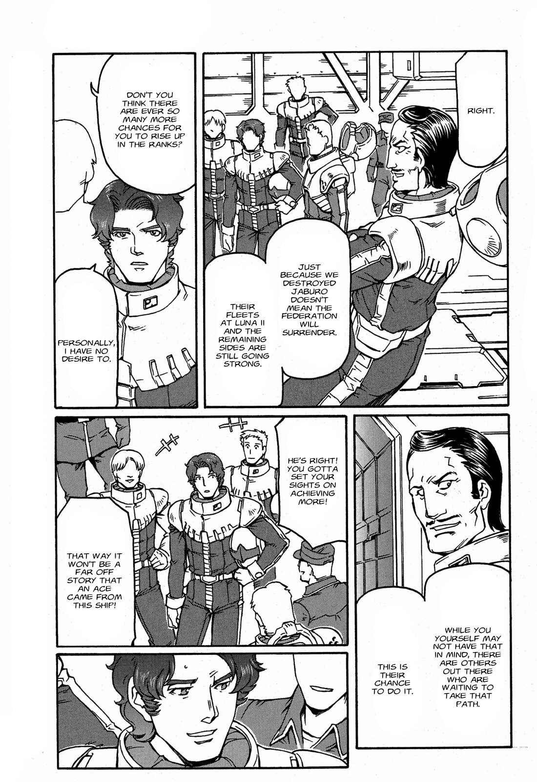 Page 14 Chapter 4 Mobile Suit Gundam MSV-R Legend of the Universal Century Heroes: The Fabulous Shin Matsunaga
