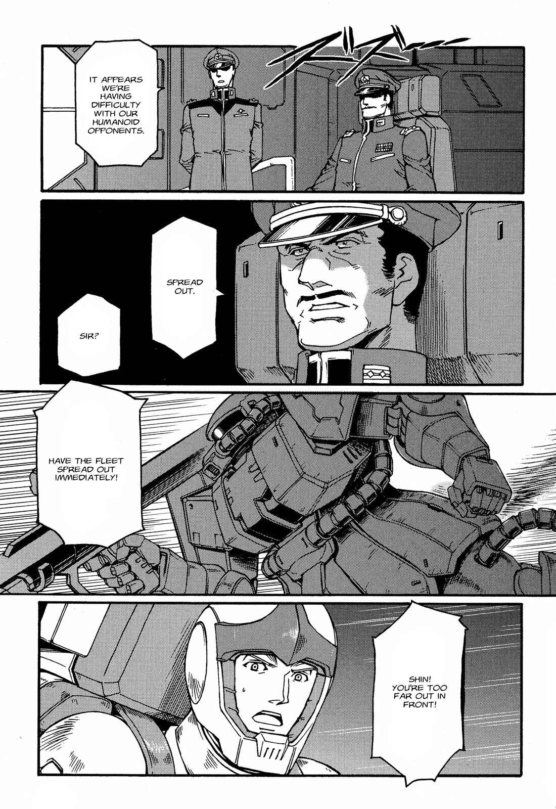 Page 28 Chapter 3 Mobile Suit Gundam MSV-R Legend of the Universal Century Heroes: The Fabulous Shin Matsunaga