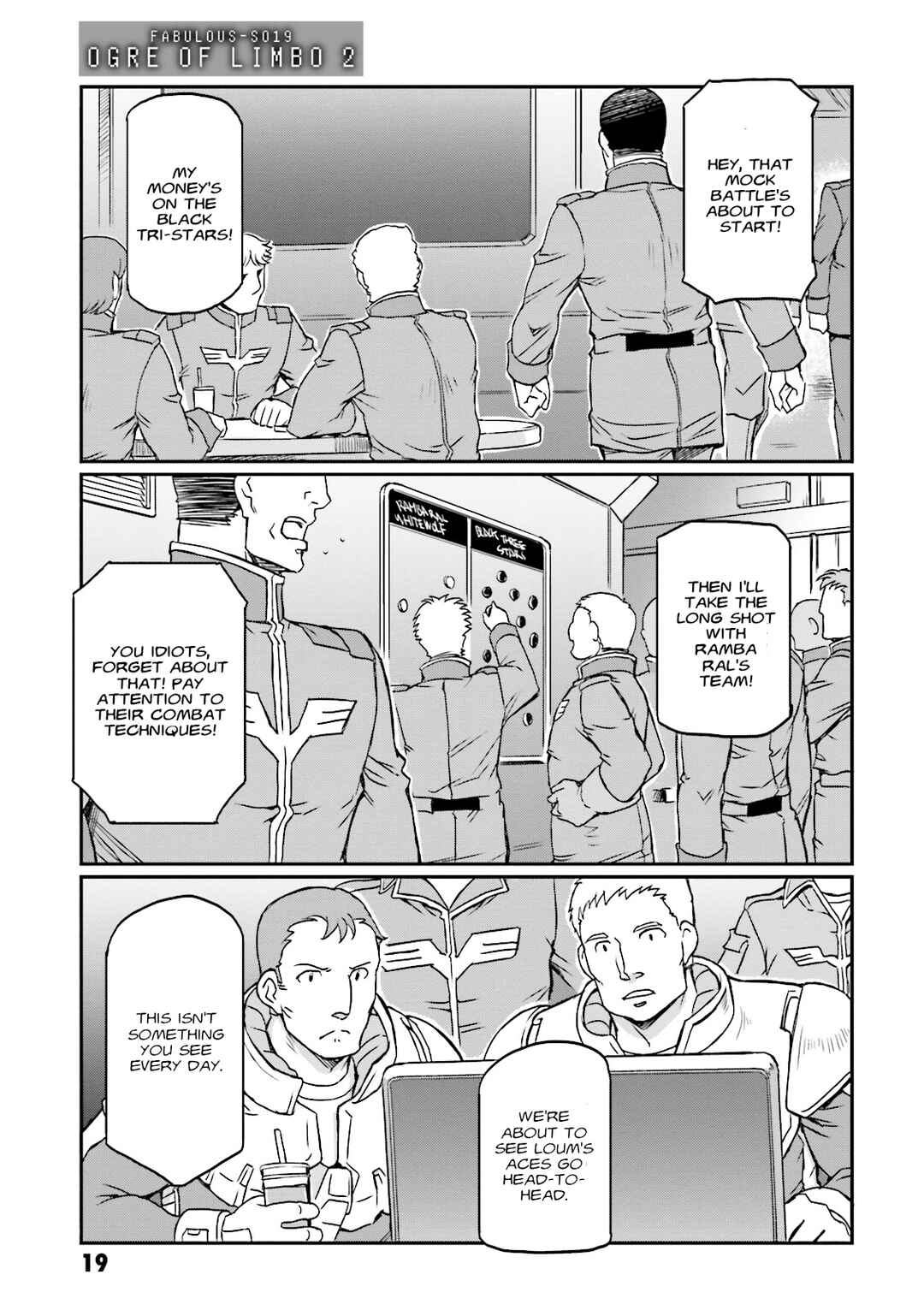 Page 1 Chapter 19 Mobile Suit Gundam MSV-R Legend of the Universal Century Heroes: The Fabulous Shin Matsunaga