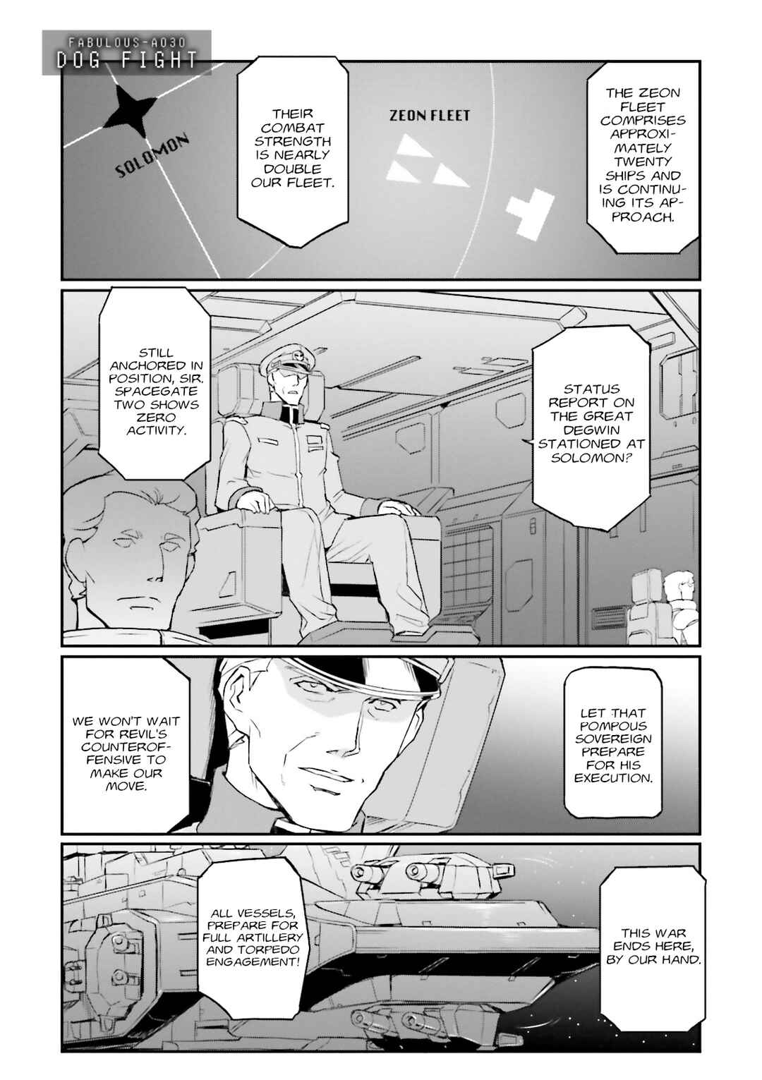 Page 1 Chapter 30 Mobile Suit Gundam MSV-R Legend of the Universal Century Heroes: The Fabulous Shin Matsunaga