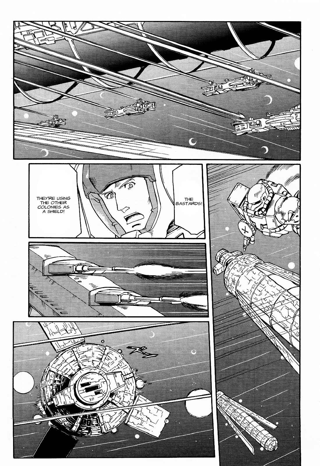 Page 14 Chapter 5 Mobile Suit Gundam MSV-R Legend of the Universal Century Heroes: The Fabulous Shin Matsunaga