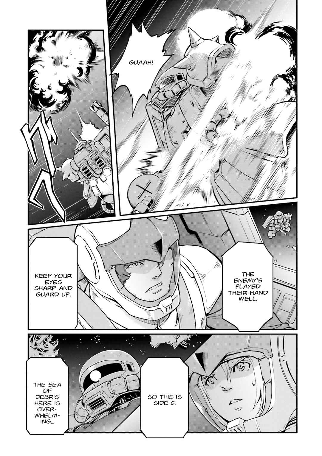 Page 4 Chapter 22 Mobile Suit Gundam MSV-R Legend of the Universal Century Heroes: The Fabulous Shin Matsunaga