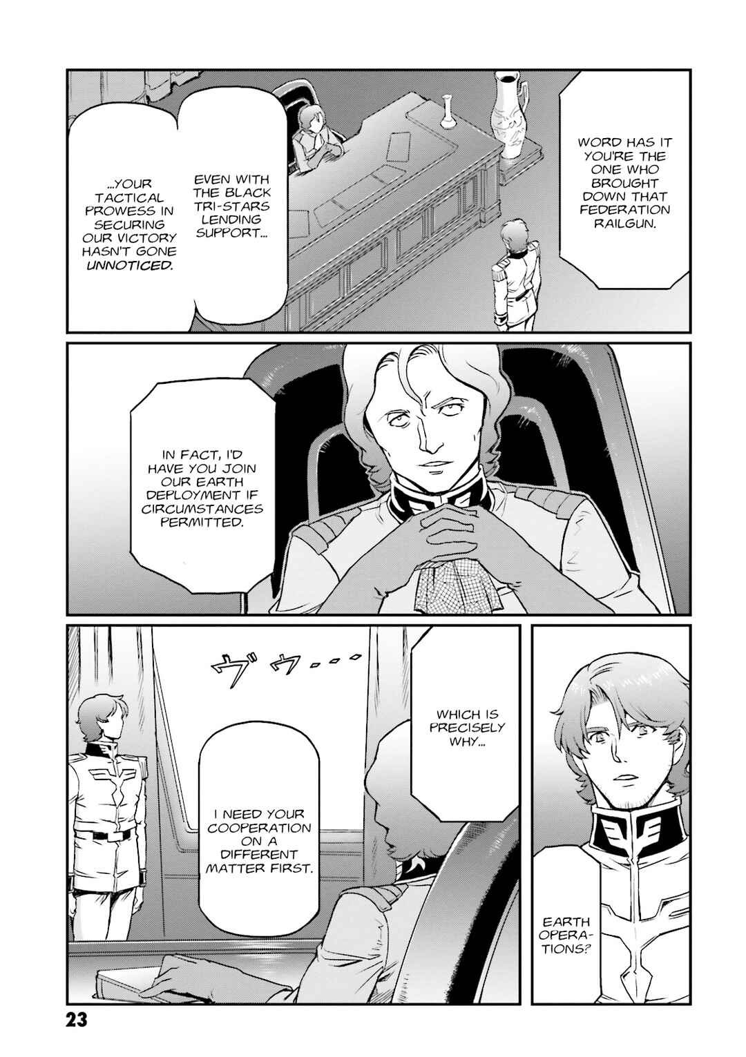Page 22 Chapter 24 Mobile Suit Gundam MSV-R Legend of the Universal Century Heroes: The Fabulous Shin Matsunaga