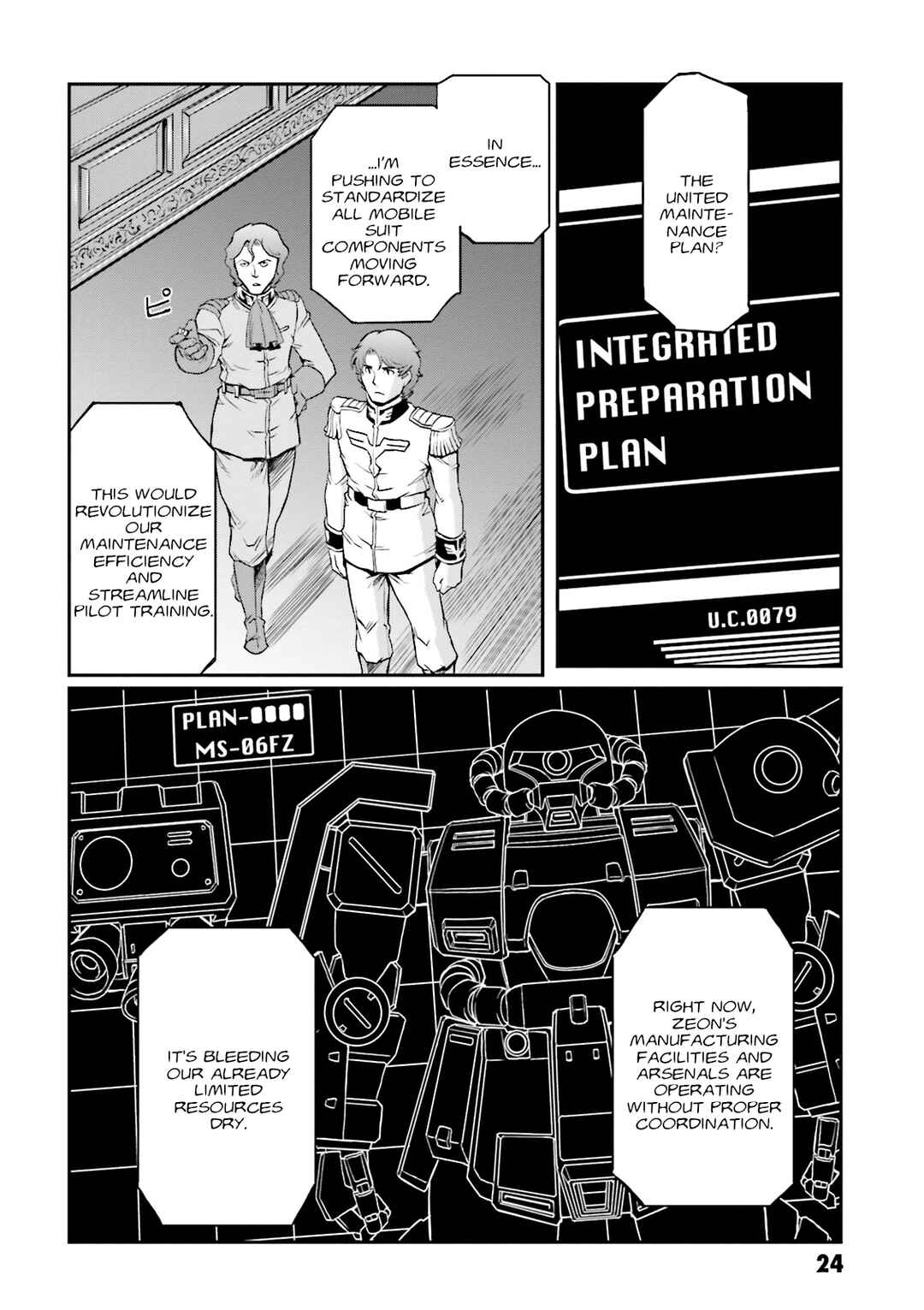 Page 23 Chapter 24 Mobile Suit Gundam MSV-R Legend of the Universal Century Heroes: The Fabulous Shin Matsunaga