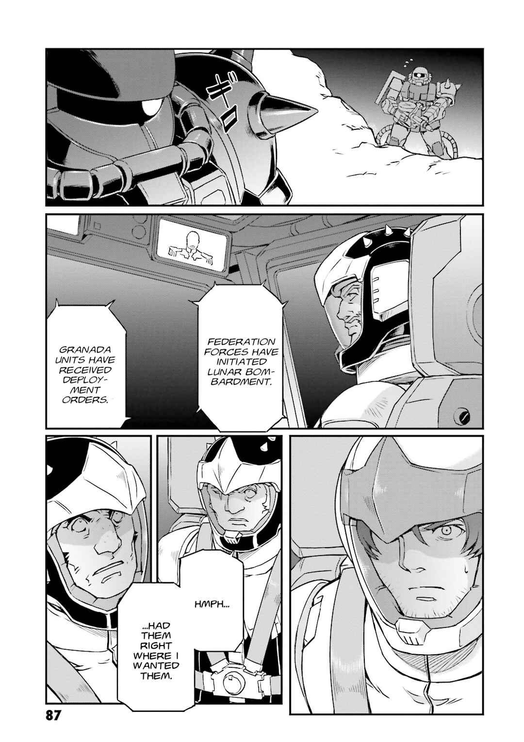 Page 8 Chapter 21 Mobile Suit Gundam MSV-R Legend of the Universal Century Heroes: The Fabulous Shin Matsunaga