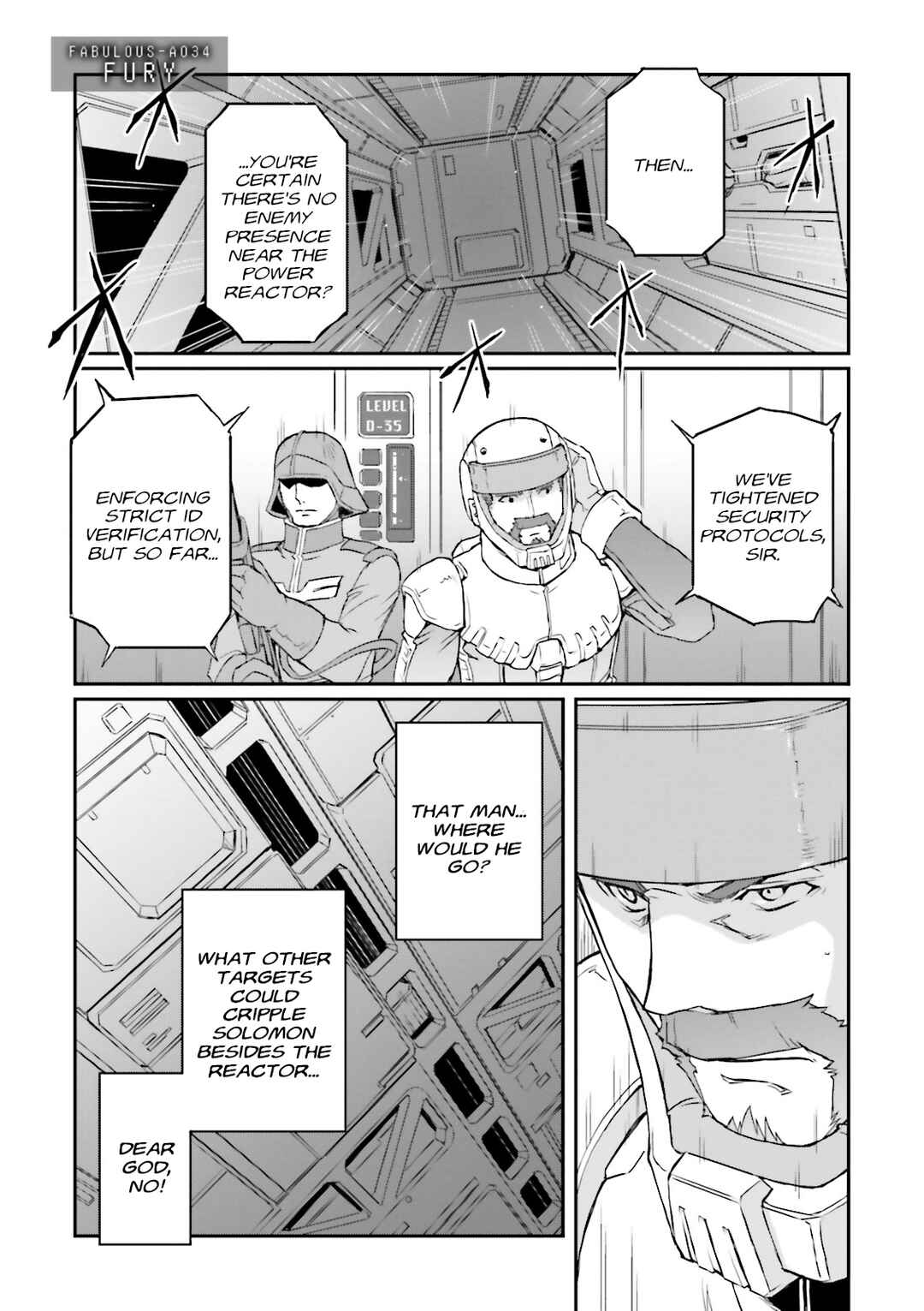 Page 1 Chapter 34 Mobile Suit Gundam MSV-R Legend of the Universal Century Heroes: The Fabulous Shin Matsunaga