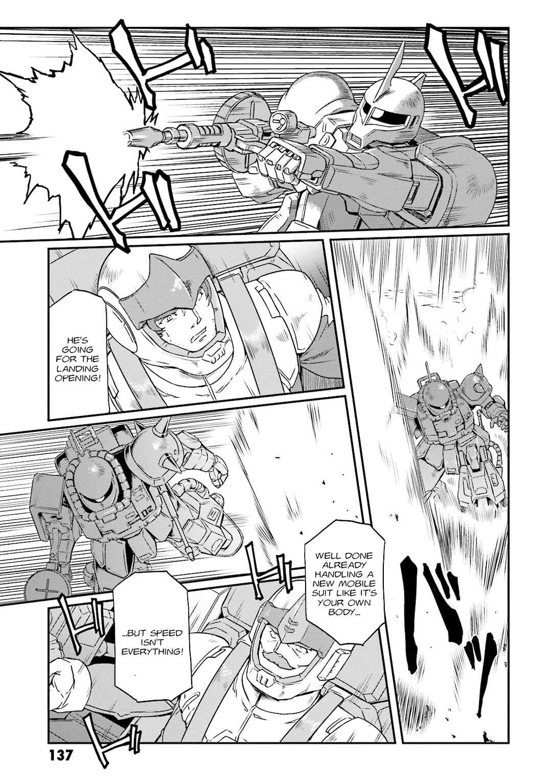 Page 4 Chapter 17 Mobile Suit Gundam MSV-R Legend of the Universal Century Heroes: The Fabulous Shin Matsunaga