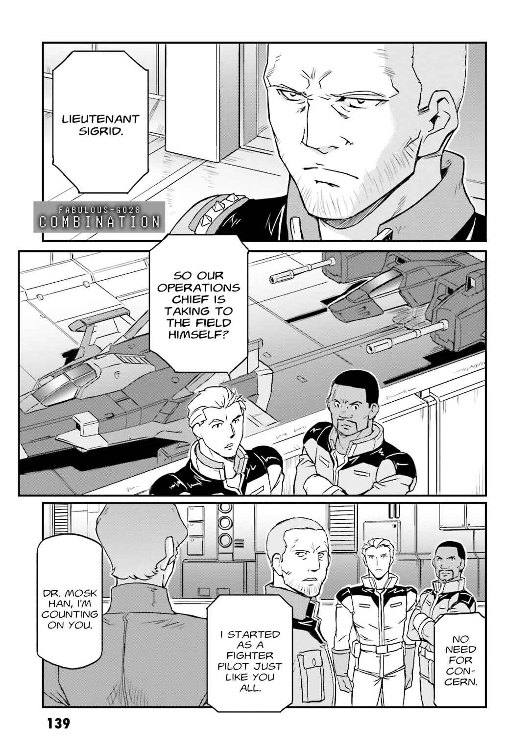 Page 1 Chapter 28 Mobile Suit Gundam MSV-R Legend of the Universal Century Heroes: The Fabulous Shin Matsunaga