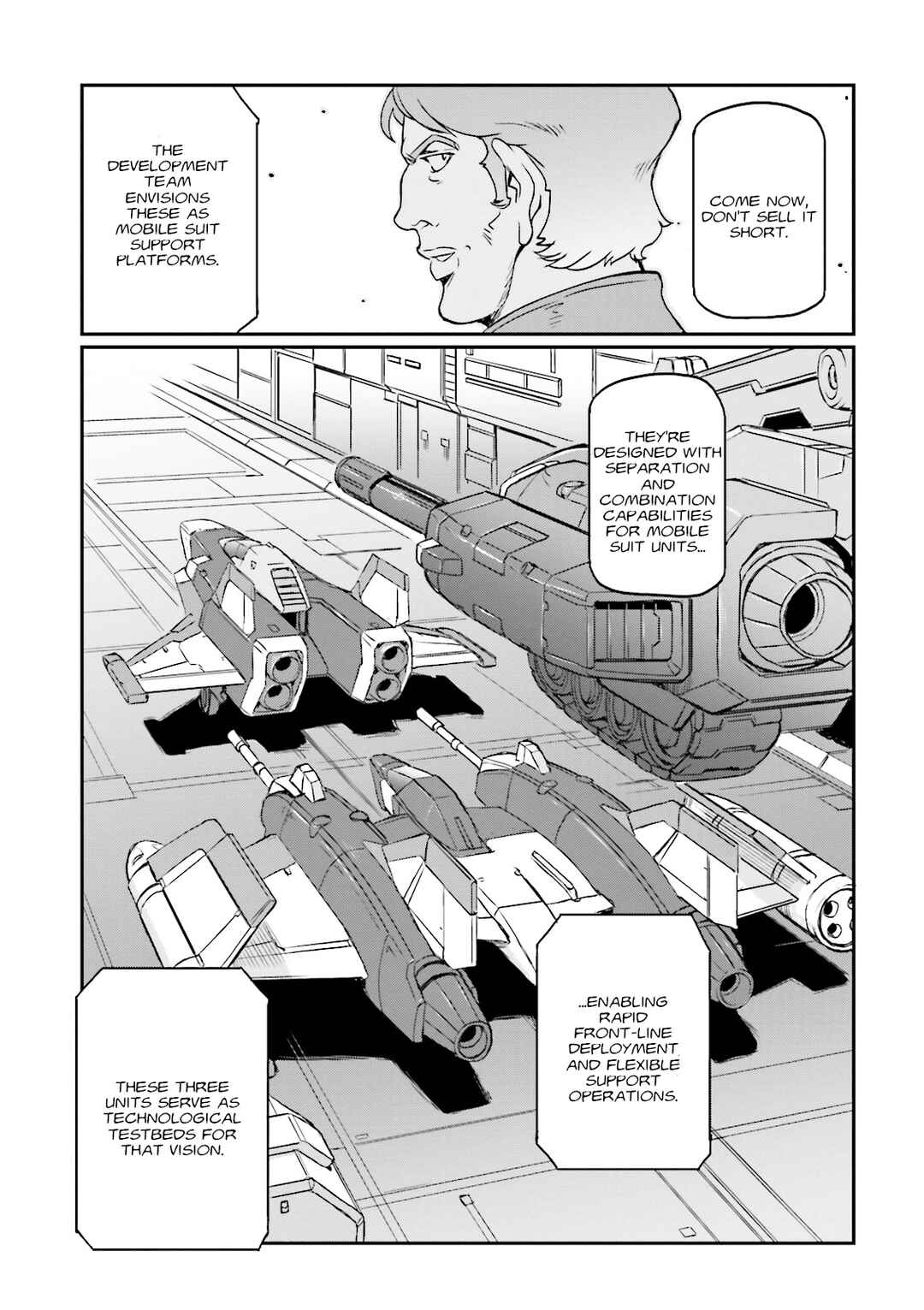 Page 4 Chapter 28 Mobile Suit Gundam MSV-R Legend of the Universal Century Heroes: The Fabulous Shin Matsunaga