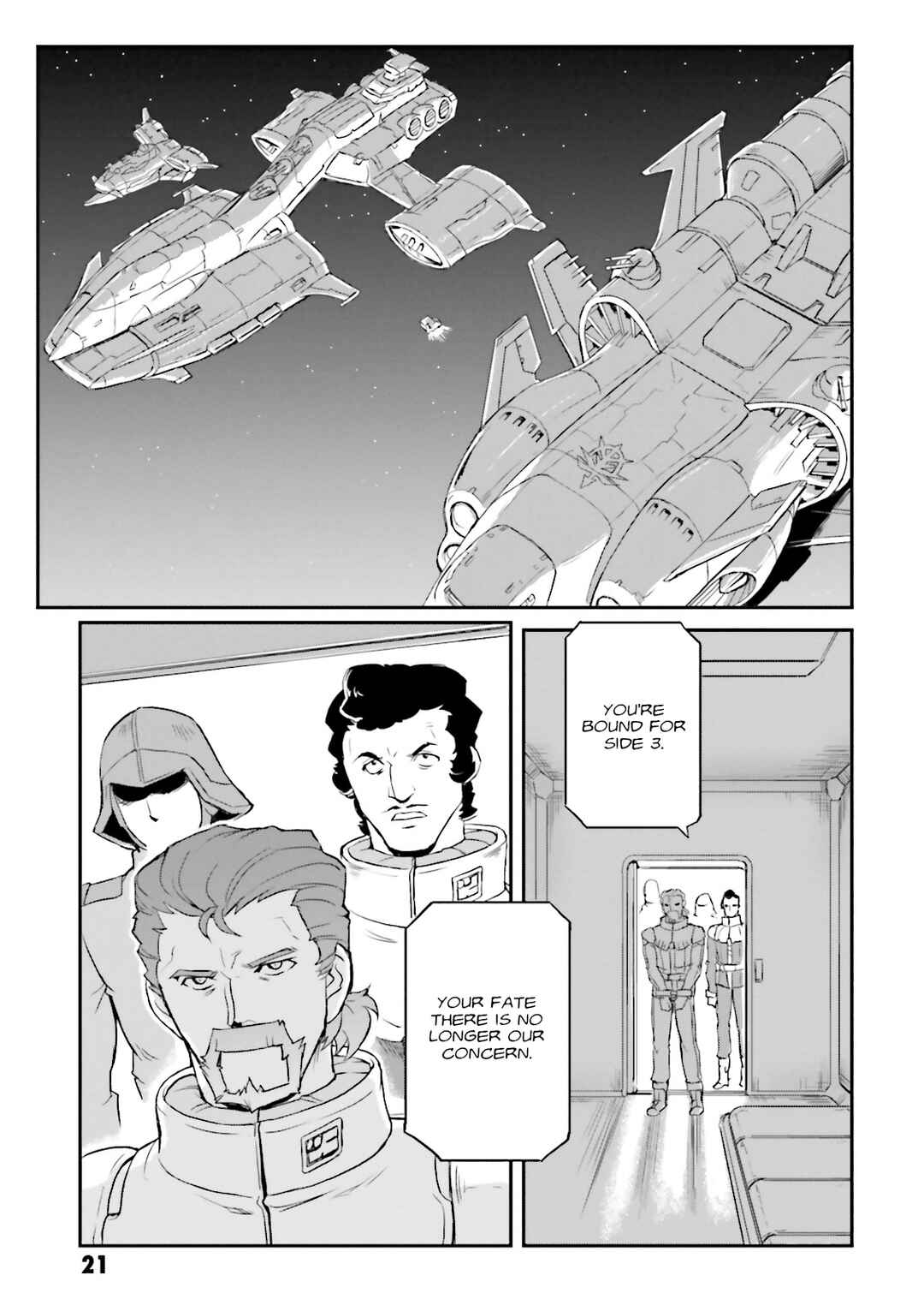 Page 21 Chapter 40 Mobile Suit Gundam MSV-R Legend of the Universal Century Heroes: The Fabulous Shin Matsunaga