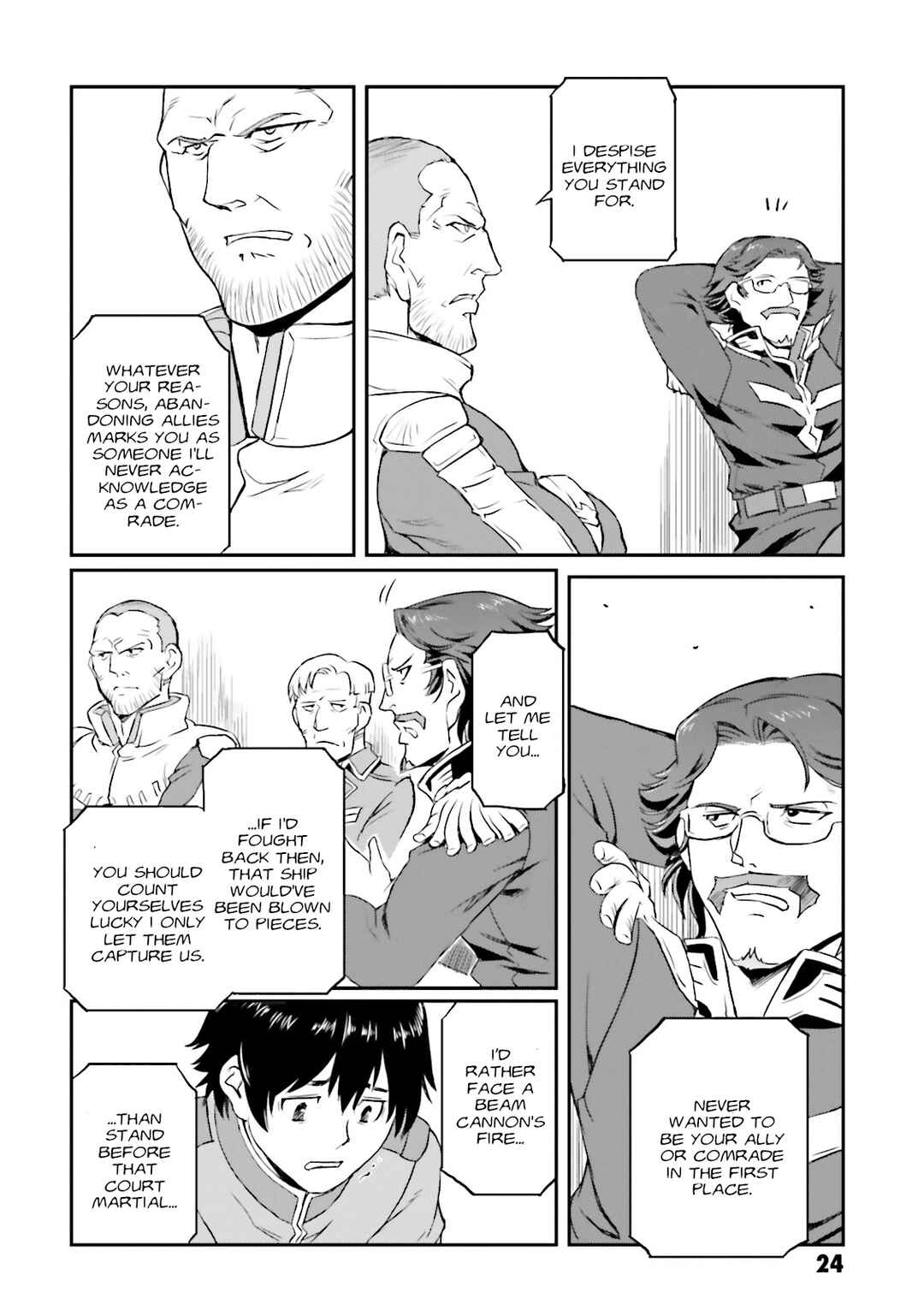 Page 24 Chapter 40 Mobile Suit Gundam MSV-R Legend of the Universal Century Heroes: The Fabulous Shin Matsunaga