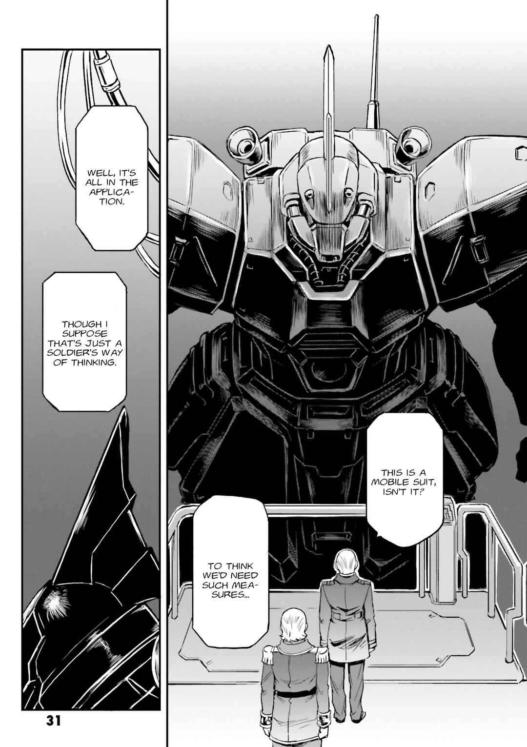 Page 31 Chapter 40 Mobile Suit Gundam MSV-R Legend of the Universal Century Heroes: The Fabulous Shin Matsunaga