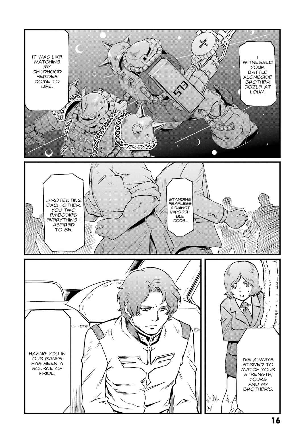 Page 15 Chapter 13 Mobile Suit Gundam MSV-R Legend of the Universal Century Heroes: The Fabulous Shin Matsunaga
